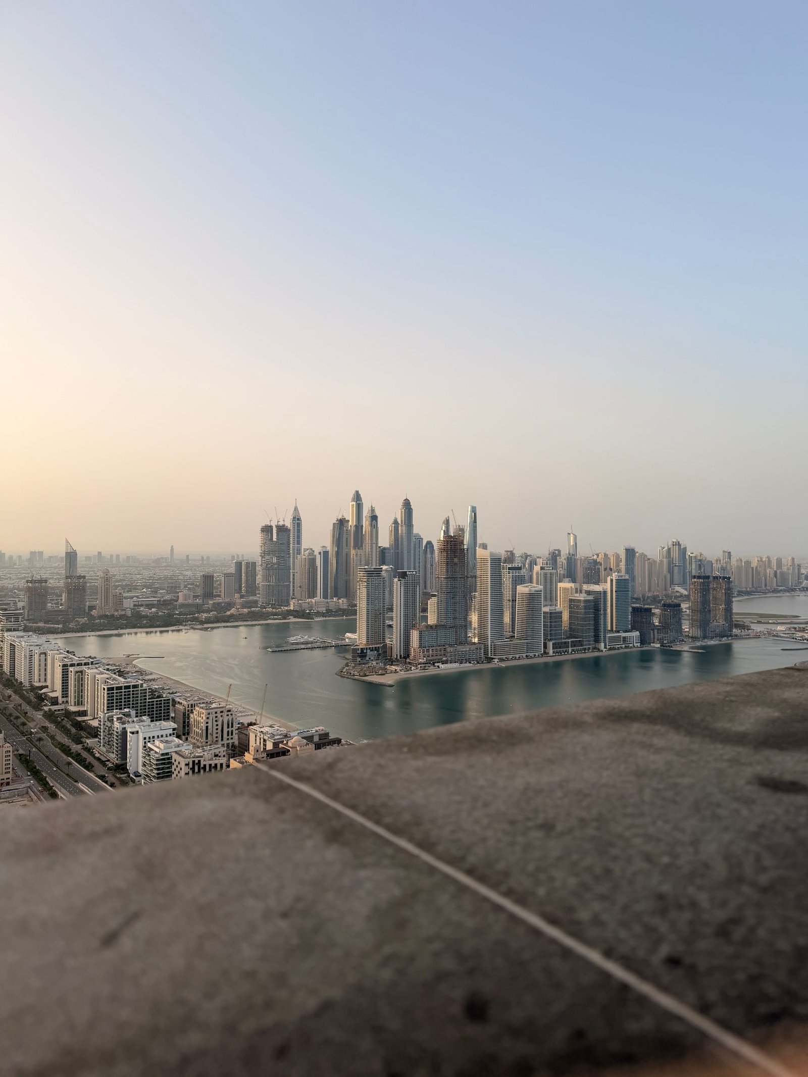 Dubai Marina waterfront skyline